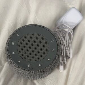 Gray Smart Speaker with Charger